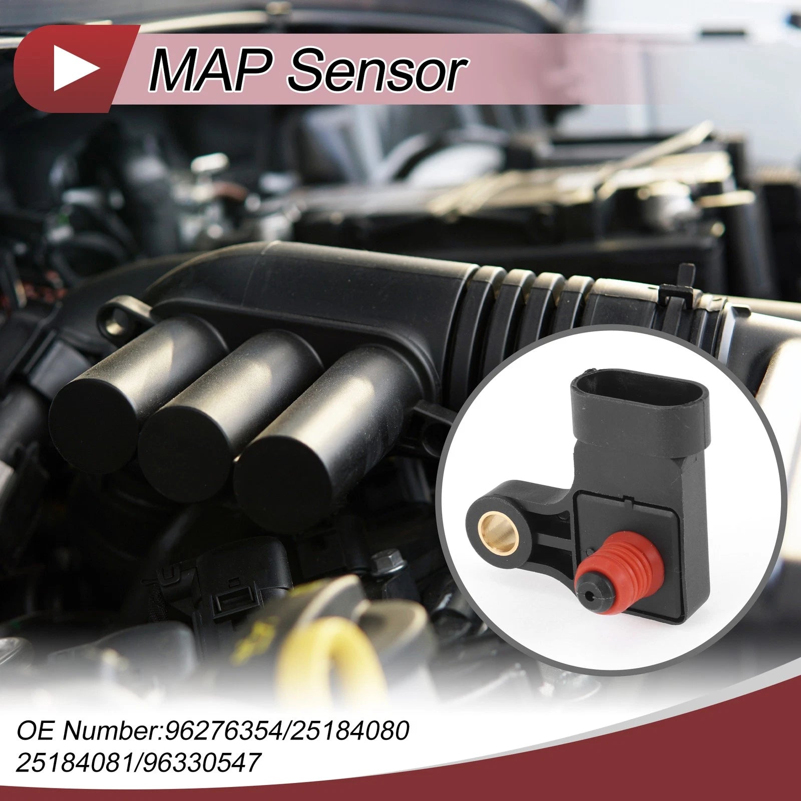 MAP Sensor No.96276354 for Chevrolet Optra (2003–2007)