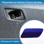 Front Left Washer Nozzle Cover Cap No. 51117282911 for BMW 640i (2012–2015)