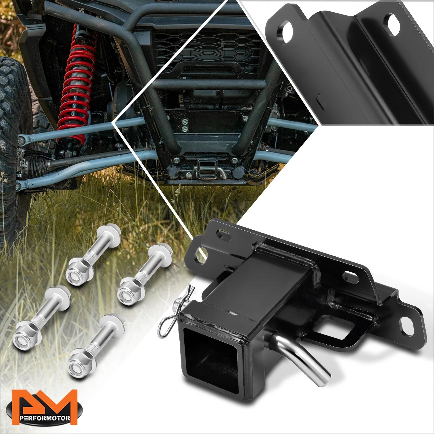 Rear Step Bumper for Silverado/Sierra 2500-3500HD (2015–2019) w/ Sensor Hole