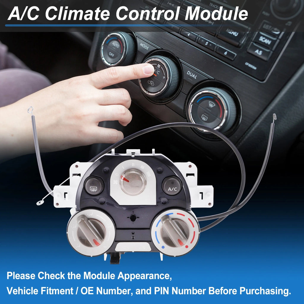 A/C Heater Climate Control Switch Module for Nissan Versa (2012–2013)