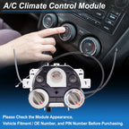 A/C Heater Climate Control Switch Module for Nissan Versa (2012–2013)