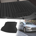 Flat Face Cargo Liner Rear Trunk Mat for Hyundai Elantra (2016–2020) TPE