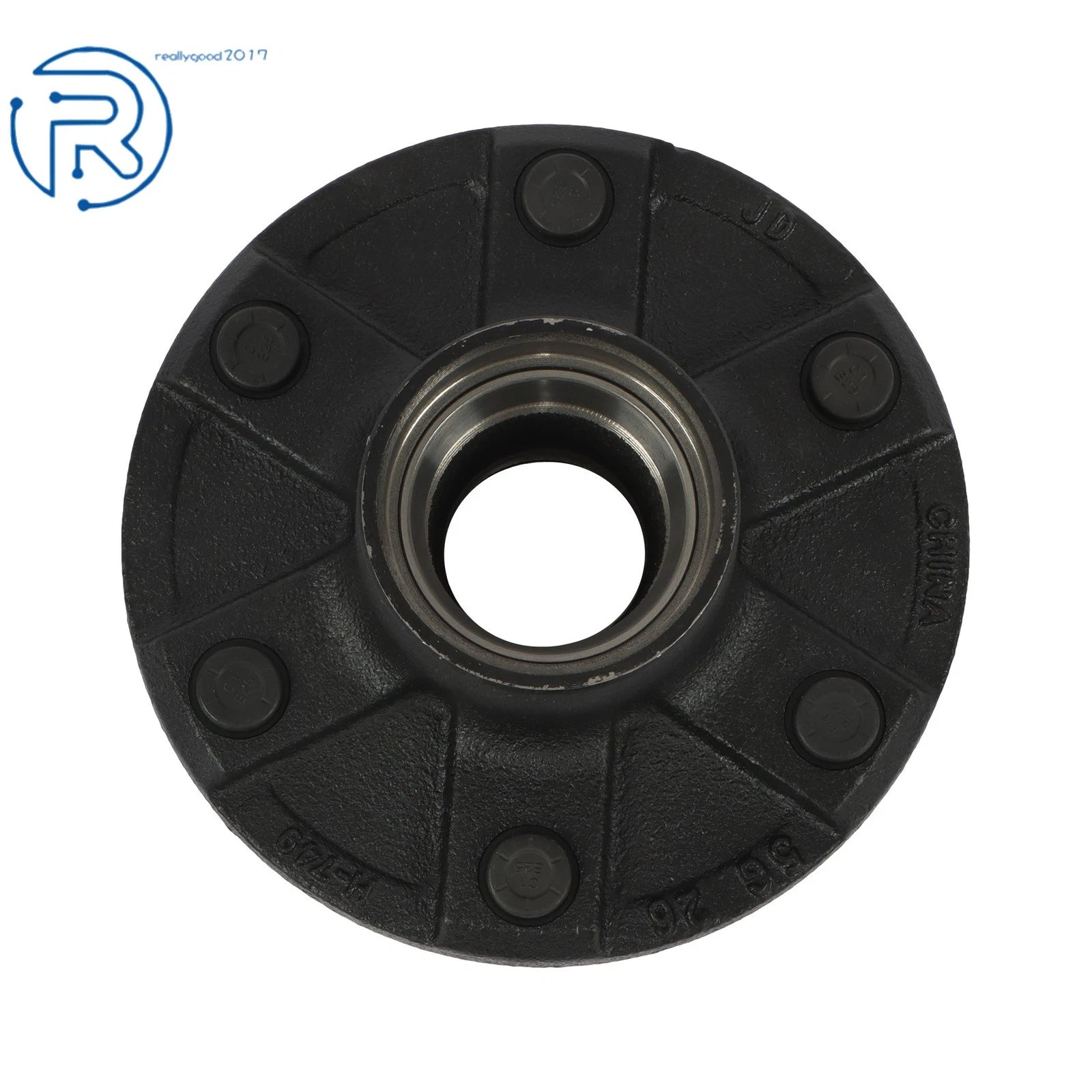 6 Bolt Trailer Hub Assembly for 3500 lbs Spindle (6 on 5.5")