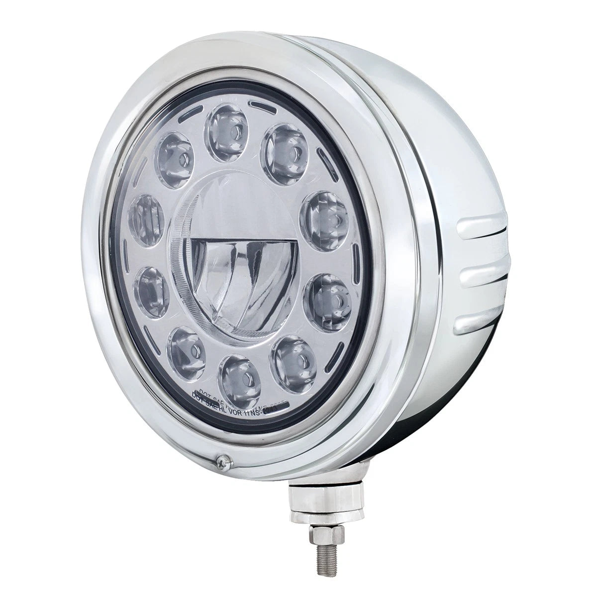 LED Headlight Housing Replacement with Bulb for 7 Inch Round Headlights (2005–2015)