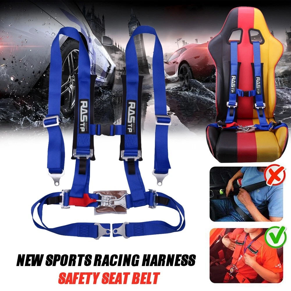 2X 2" 4 Point Harness Racing Seat Belts for ATV UTV (Universal)