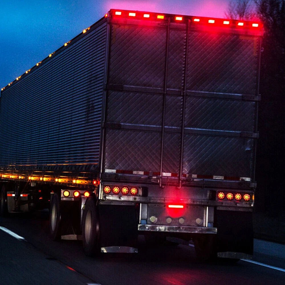 2X 4" Round LED Tail Light for Truck (Year Range Not Specified)