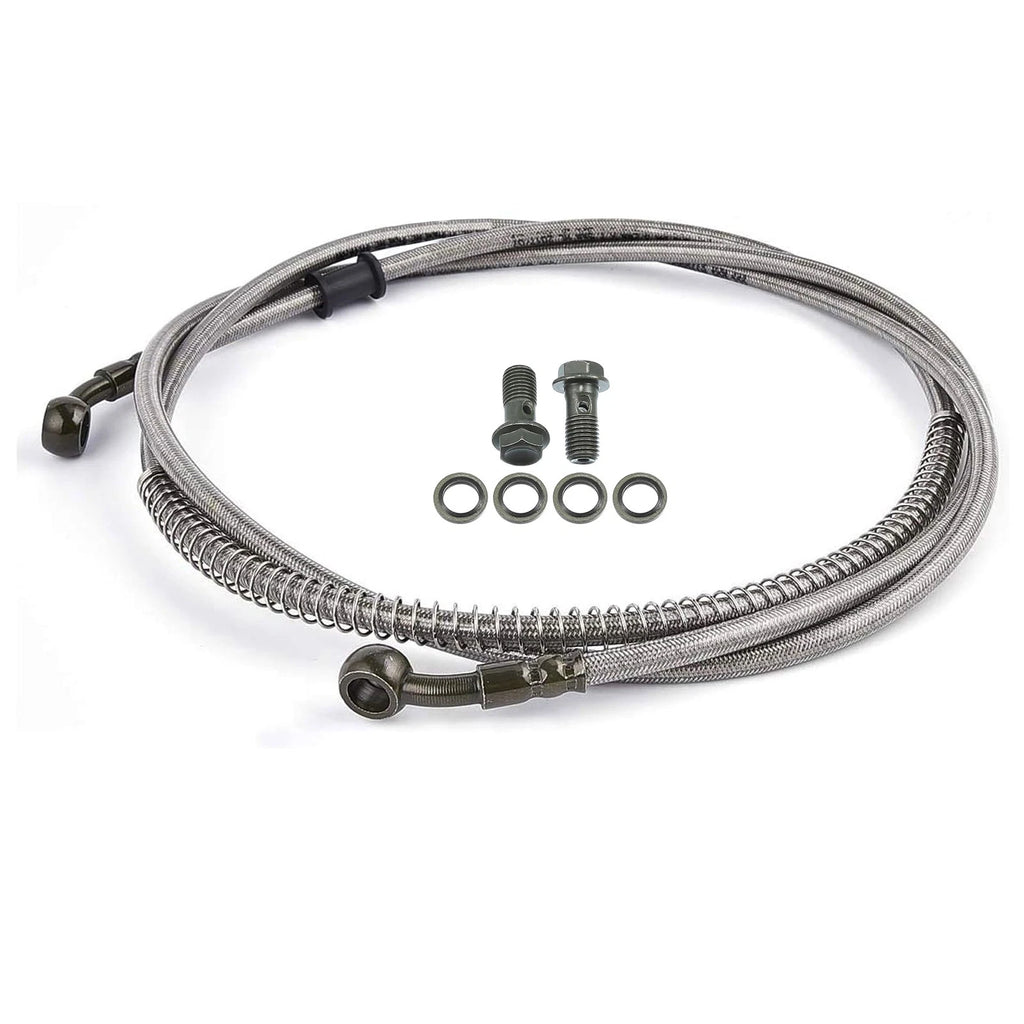 Hydraulic Brake Line Cable Hose for Motorbike ATV Quad Buggy GoKart (1000mm)