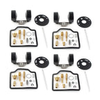 4X Carburetor Rebuild Kit & Float for Honda CB750 (1969–1976)