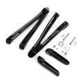 Gloss Black Rear Passenger Footpegs Bracket for Yamaha YZF R1 (2004–2008)