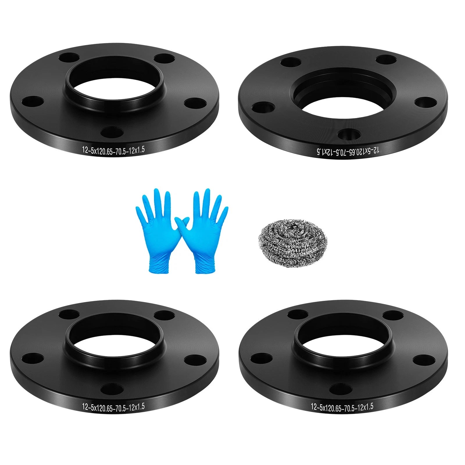 Set of 4 HubCentric Wheel Spacers 12mm 5x120.65 5x4.75 for Chevrolet Camaro (1982–2002)