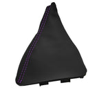 Leather Manual Shift Boot Cover for Dodge Ram 1500 (2002–2008) Purple Stitch