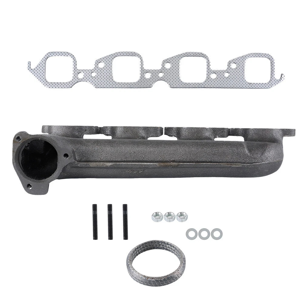 Left Exhaust Manifold with Gasket Kit for Chevrolet Blazer C10 C20 G30 K30 (1973–1991)