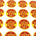 Mixed Fuel Sticker 50:1 for All Makes and Models