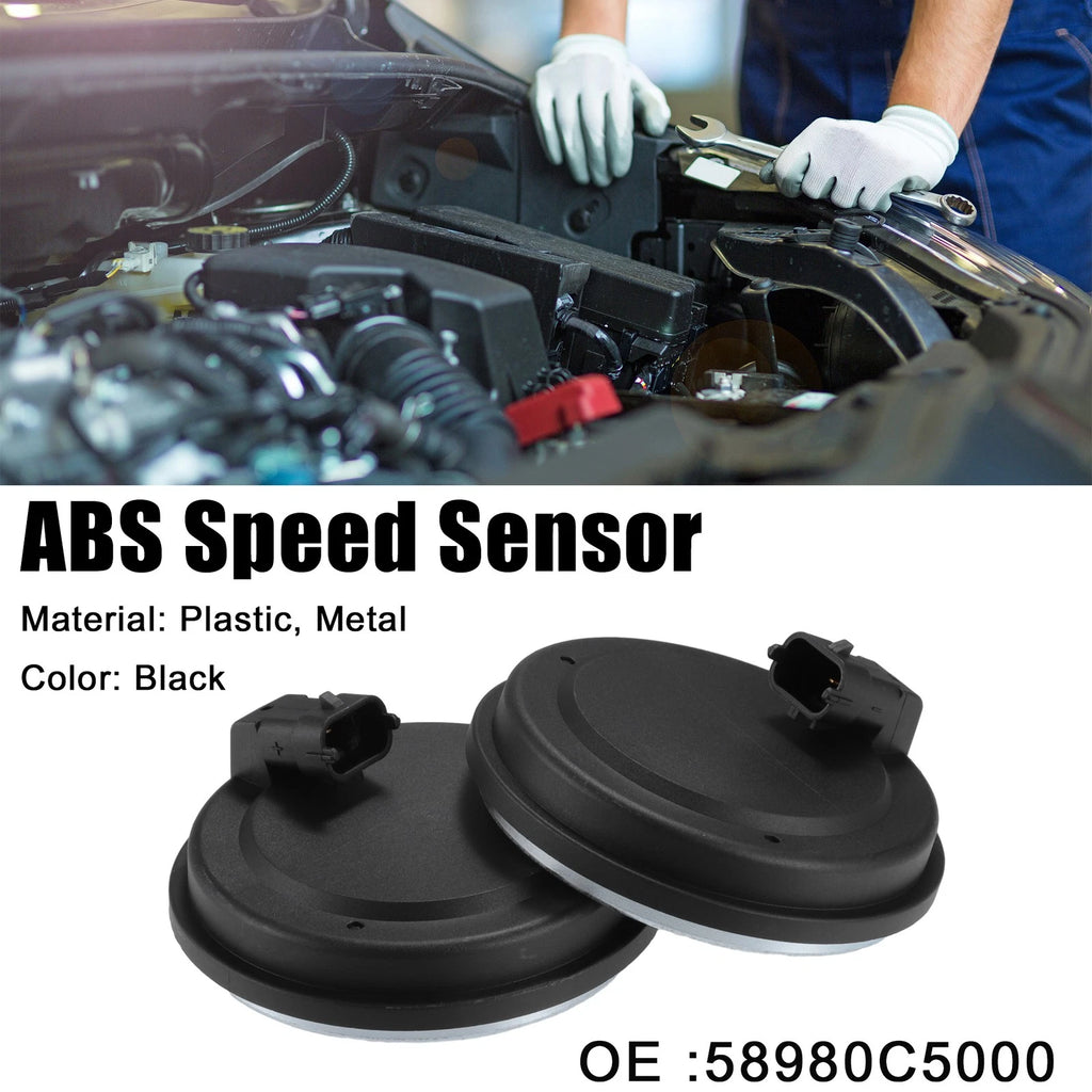 2 Pcs ABS Wheel Speed Sensor for Kia Sorento (2016–2020) No. 58980C5000