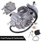 Carburetor with Fuel Pump Kit for Polaris Sportsman 500 HO 400 450 335 700 600 (1996–2014)