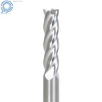 Set of 10 Carbide Square End Mills for Various Applications (1/8" Diameter)