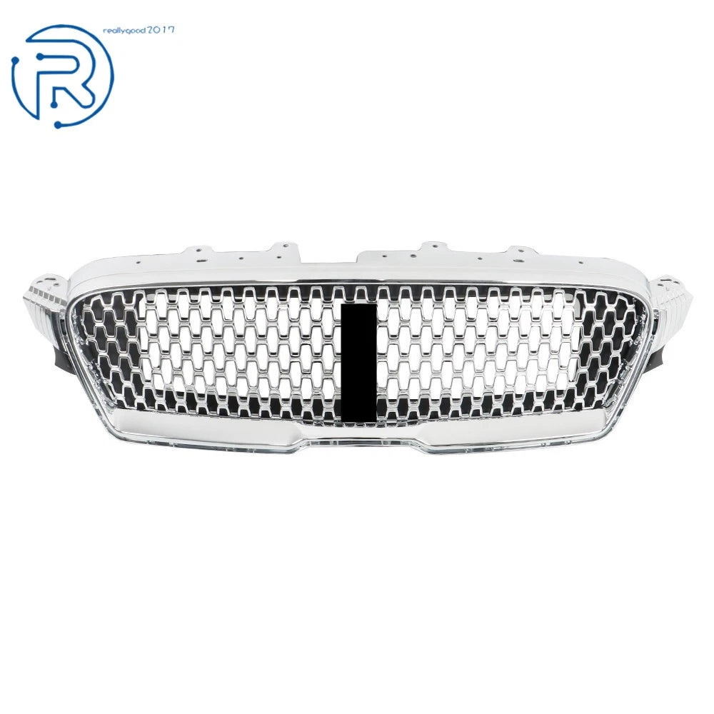 Front Upper Grille for Lincoln MKZ (2017–2019) Nickelplated