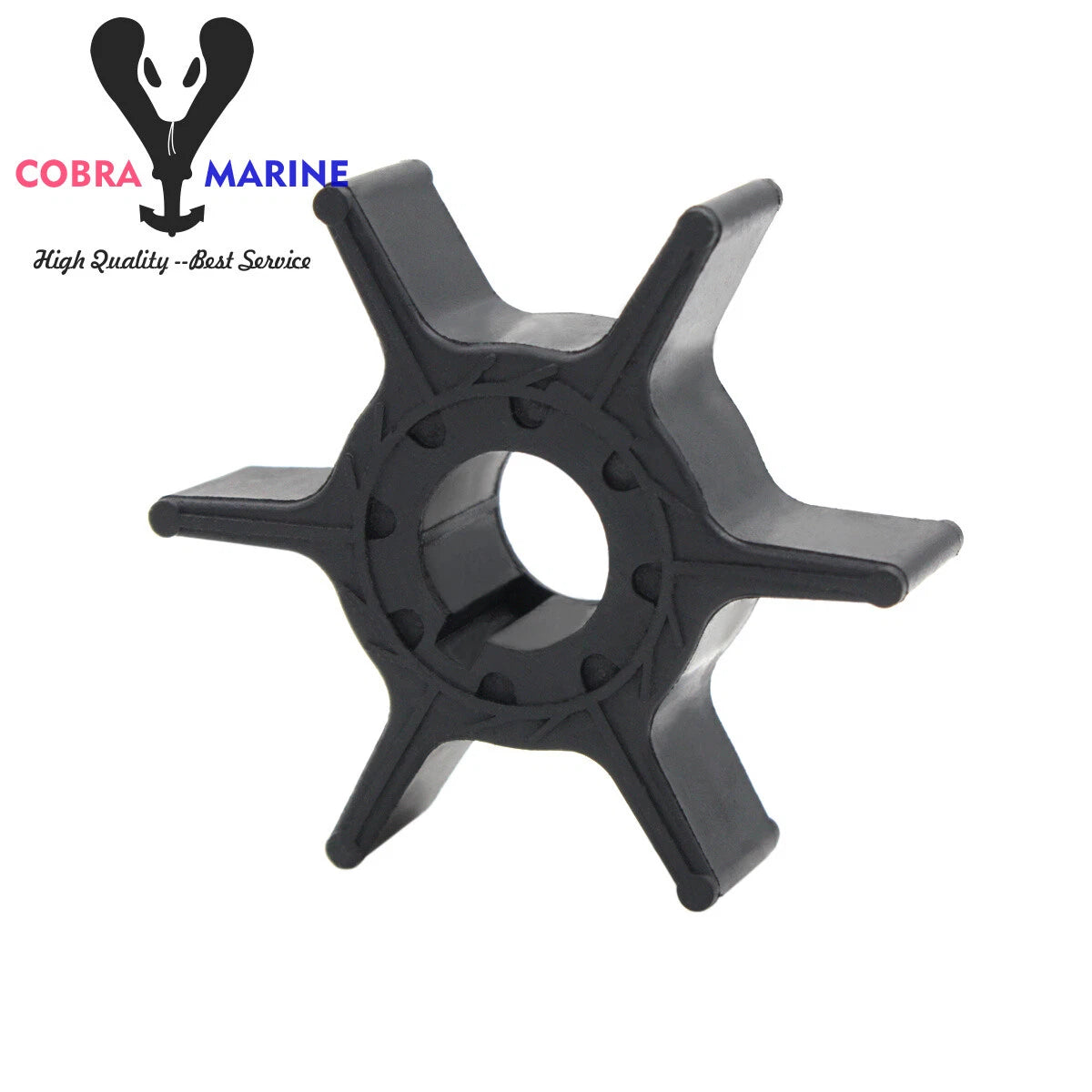 Water Pump Impeller 63V-44352-01 for Yamaha Parsun 9.9HP 15HP (1990–2023)