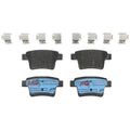 Set of 4 Disc Brake Pads for Ford Five Hundred (2005–2007)