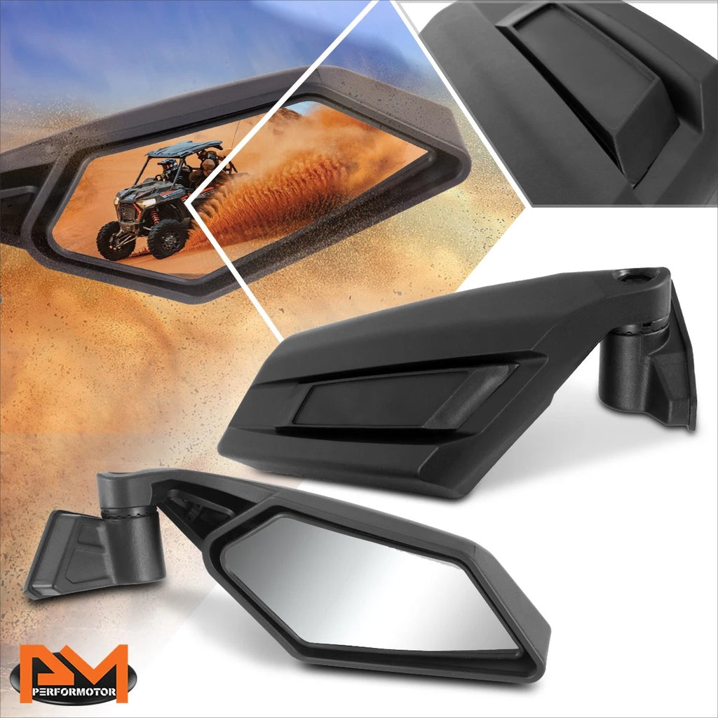 2Pcs Convex Rear View Side Mirrors for Can-Am Maverick X3 (2017–2023)