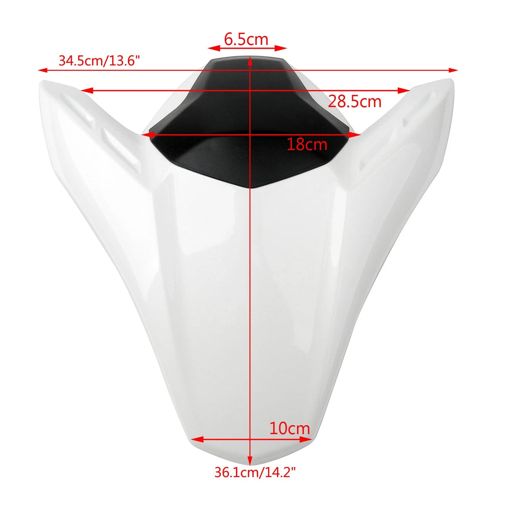 ABS Rear Seat Fairing Cover for Kawasaki Z900 Z ABS (2017–2024) White