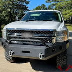Powder Coated Steel Front Bumper for Chevy Silverado 2500HD 3500HD (2011–2014)