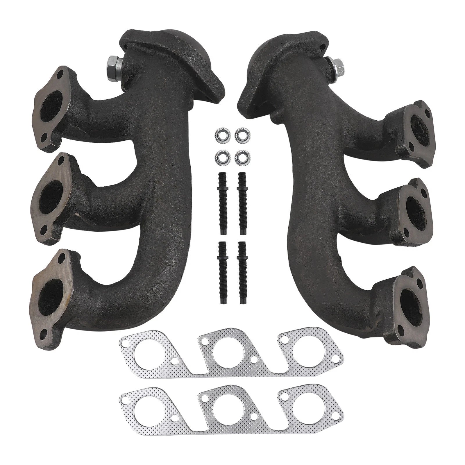Cast Iron Exhaust Manifold LH & RH for Ford F150 E150 (1999–2008) 5.4L V8