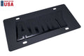 US Army Tactical Black License Plate with 3D Acrylic Logo for Universal Fit