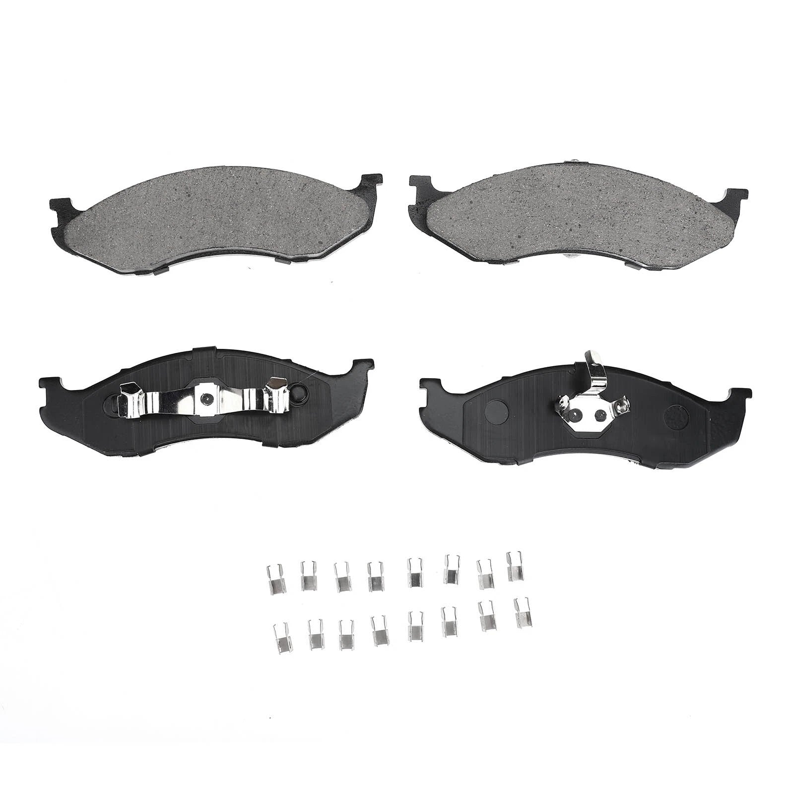 Set of 2 Front Disc Brake Rotors & Ceramic Pads for Jeep Wrangler (1999–2006)