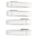 Set of 4 Exterior White Door Handles for Dodge Ram 1500 (2009–2024) / 3500 (2011–2025)