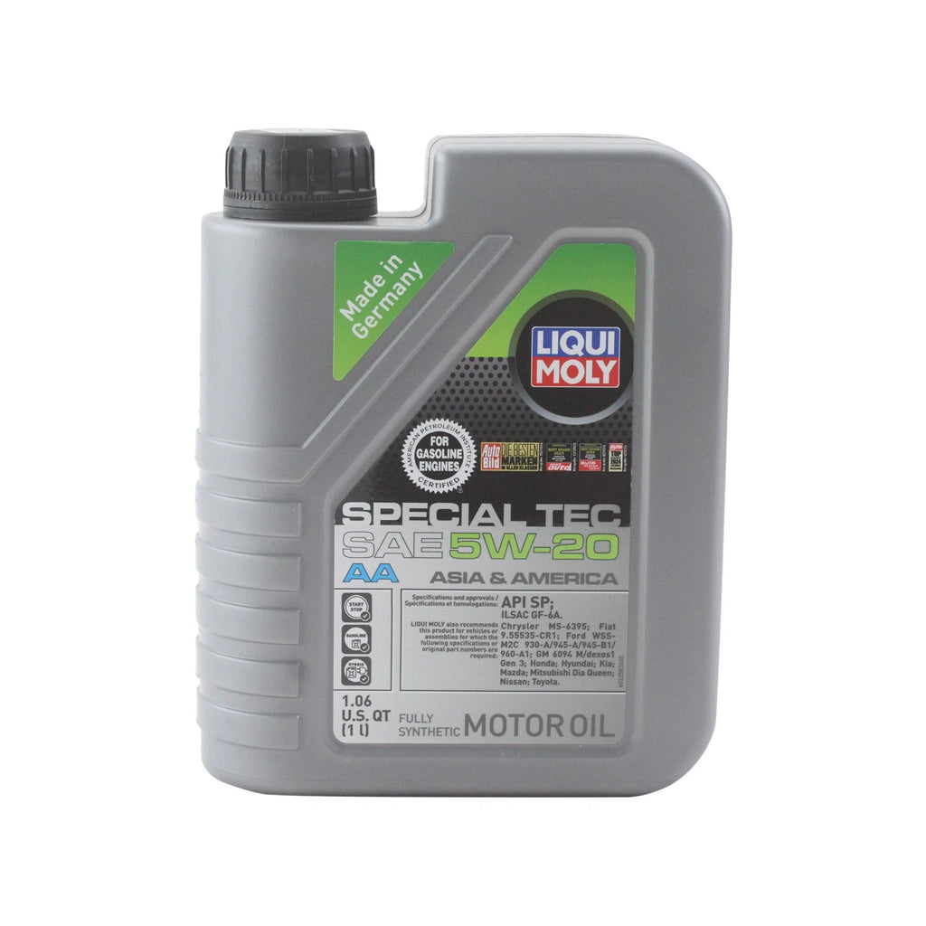 6L Liqui Moly Special Tec AA 5W20 Engine Oil Change Kit for Town & Country (2008–2016)