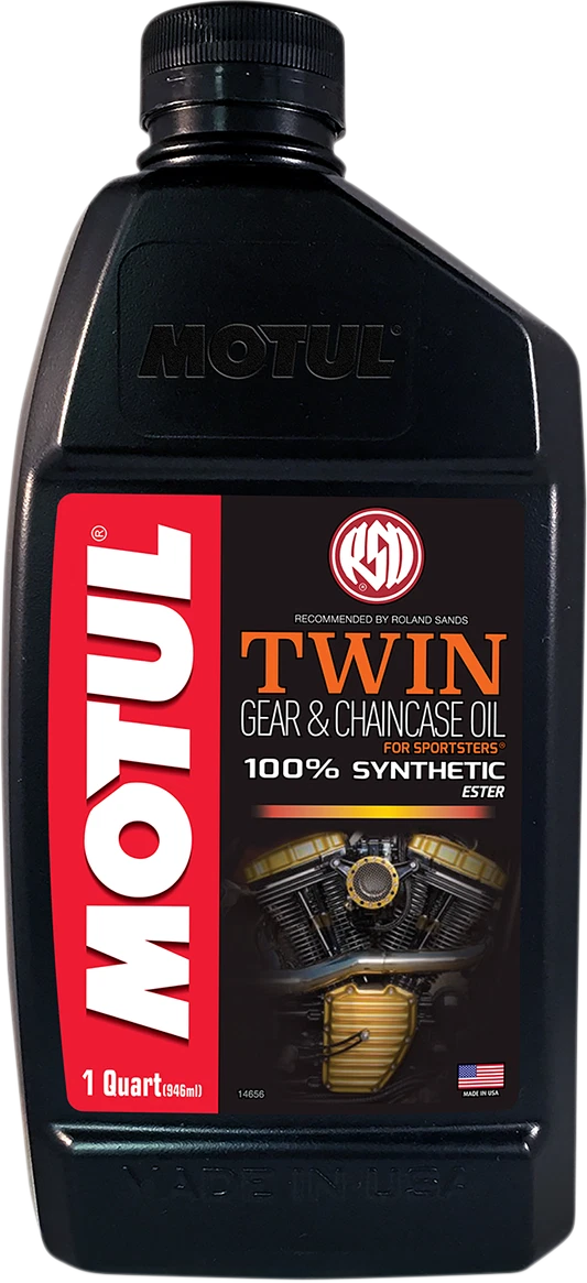 MOTUL V-Twin Synthetic Gear & Chaincase Oil 1 Quart 108063 for Harley Davidson