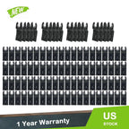 100 Pcs Quick Release Oscillating Tool Blades for Universal Use (30-90mm)