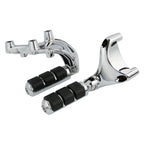 Chrome Passenger Footpeg Mount Bracket for Harley Sportster (2014-2022)