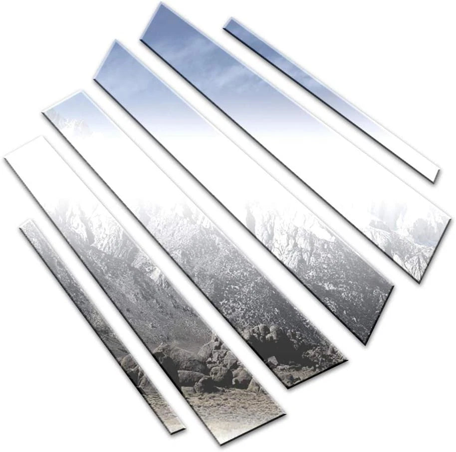 6pc. Luxury FX Stainless Steel Pillar Posts for 2013-2015 Subaru XV Crosstrek