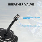 Aluminum Fuel Gas Cap Vent Valve Cover for Yamaha YFZ450R/RSE (2009–2023)