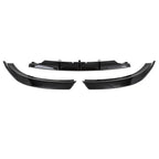 Front Lip Spoiler for Audi A4 B8 S-Line (2009–2012) - Glossy Black