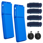 2-Pack Flat Boat Fender Kit for Boats (24" x 6-7/8" x 2-1/2")