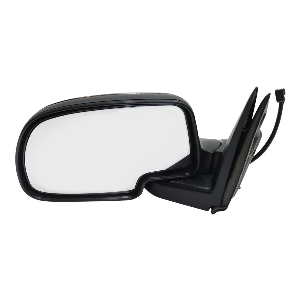 Power Mirror for Chevrolet Silverado 1500 (1999–2002) Left Chrome Manual Folding