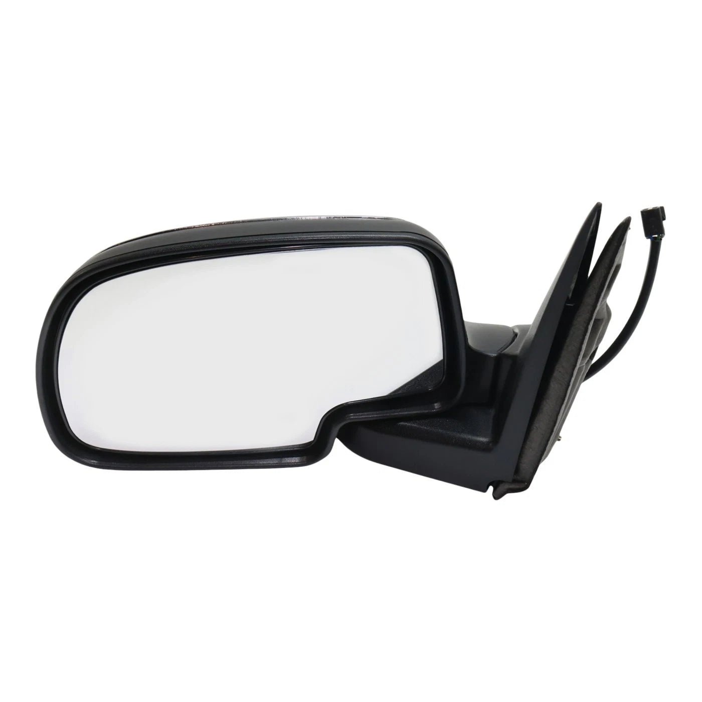Power Mirror for Chevrolet Silverado 1500 (1999–2002) Left Chrome Manual Folding