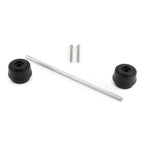 Front Wheel Axle Fork Slider Crash Protector for Zontes Shengshi 368 D E M (2019–2023) Black