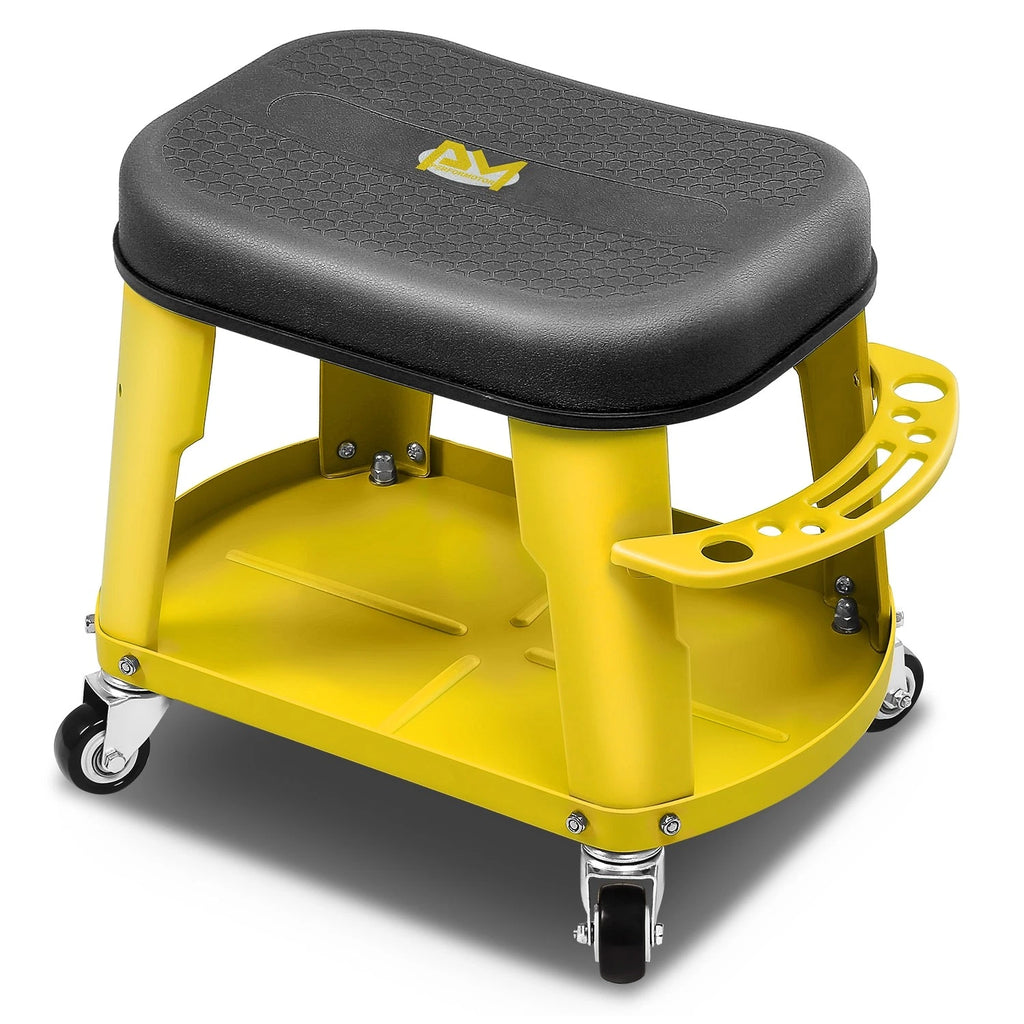 Mechanics Roller Seat for Universal Use (16.14x10.62x13.78in, 300lbs)