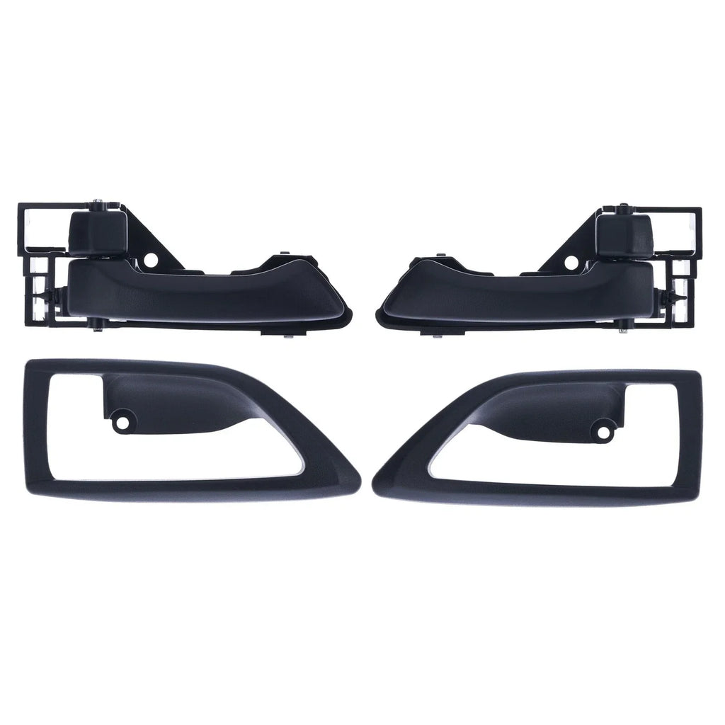 Door Handle Inner+Trim 4x Black Front Left+Right for Isuzu N-Series (2009–2024)