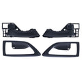 Door Handle Inner+Trim 4x Black Front Left+Right for Isuzu N-Series (2009–2024)