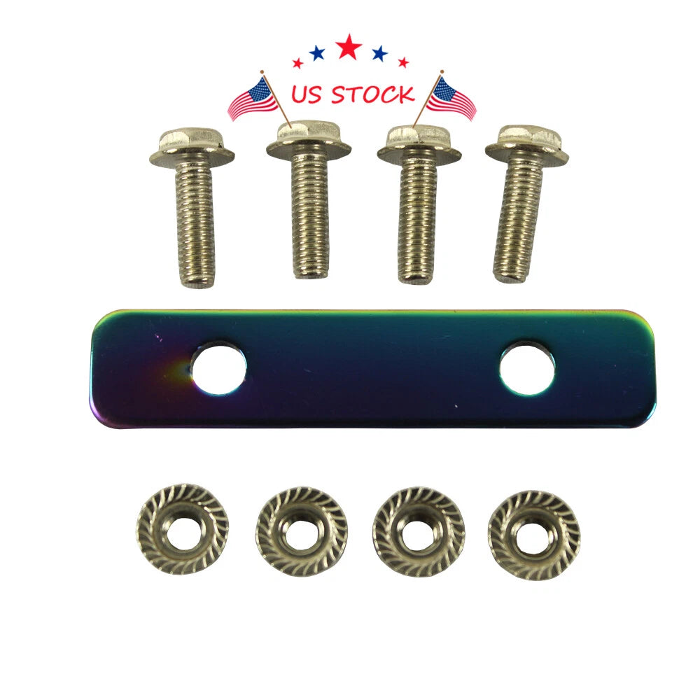 Bumper License Plate Mount Bracket Relocator for Universal Fit (All Years)