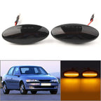 Amber LED Sequential Side Marker Lights for Opel Vectra B (1995-2002)