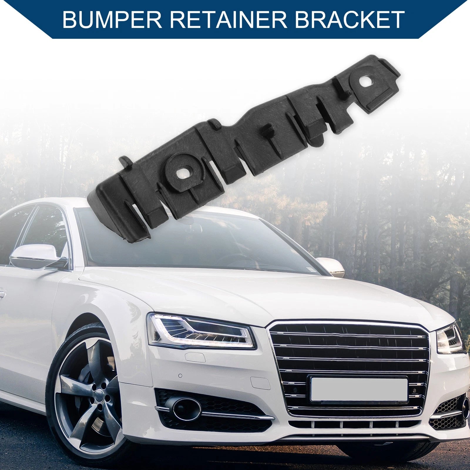 1pc Left Front Bumper Support Bracket No. 8P0807183B for Audi A3 (2008–2013)
