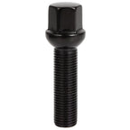 Set of 20 Extended Lug Bolts 14x1.5 Black Ball Seat for VW Audi