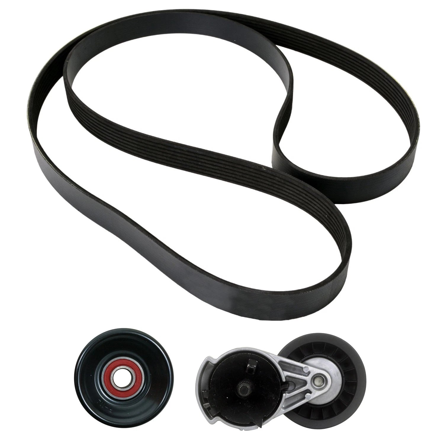 Drive Belt Idler Pulley Tensioner Kit for Dodge Ram 1500 (2002–2008)