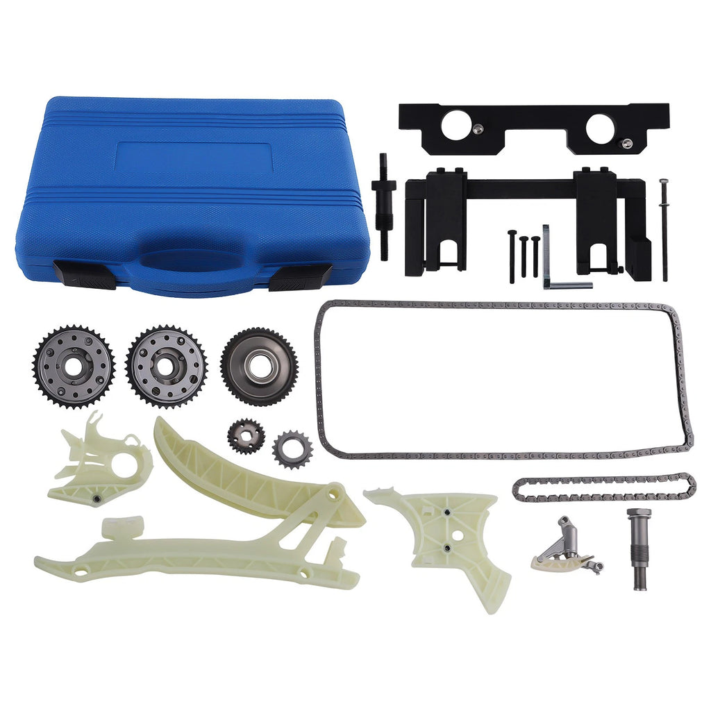 Timing Chain Kit with VVT Gear & Oil Pump Tool for BMW 328 428 520 X5 (N20 N26)